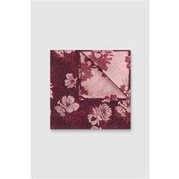 Antique Rogue Mulberry Floral Pocket Square 0 Purple - Ideal For Weddings
