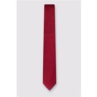 Alexandre Red Twill Tie Red