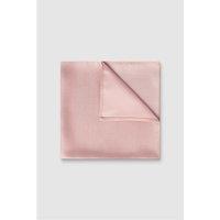 Alexandre Pink Silk Pocket Square 0 Pink