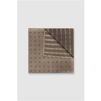 Alexandre Champagne Paisley Pocket Square 0 Beige - Ideal For Weddings