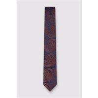Antique Rogue Rust Paisley Tie Orange