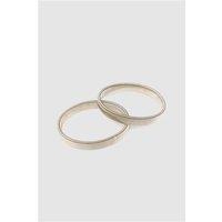 Limehaus Silver Metal Armbands Set 0 Silver