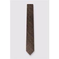 Antique Rogue Taupe Daisy Geo Tie Grey