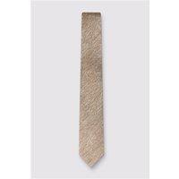 Antique Rogue Taupe Plain Linen Tie Grey