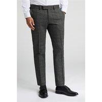 Antique Rogue Emerson Herringbone Men's Slim Fit Trousers, Grey