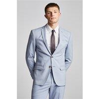 Antique Rogue Skinny Fit Cloud Blue Men's Suit Jacket