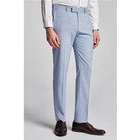 Antique Rogue Skinny Fit Cloud Blue Men's Trousers by Suit Direct