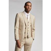 Antique Rogue Slim Fit Sand Beige Men's Suit Jacket by Suit Direct