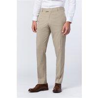 Antique Rogue Slim Fit Sand Men's Trousers, Beige