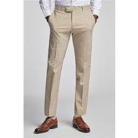 Antique Rogue Regular Fit Sand Men's Trousers. Beige by Suit Direct