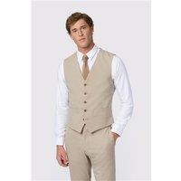 Antique Rogue Slim Fit Sand Waistcoat
