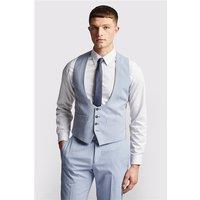 Antique Rogue Slim Fit Cloud Blue Waistcoat