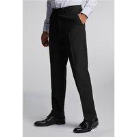 Antique Rogue Slim Fit Black Dinner Men's Trousers