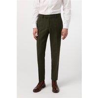 Antique Rogue Slim Fit Hooper Green And Blue Check Tweed Men's Trousers
