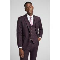 Antique Rogue Slim Fit Bay Burgundy Plum Men's Suit Jacket by Suit Direct