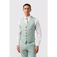 Antique Rogue Slim Fit Blake Seafoam Waistcoat
