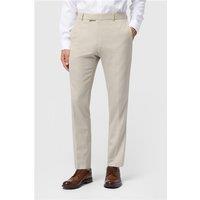 Antique Rogue Slim Fit Blake Ecru Men's Trousers, Beige