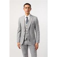 Antique Rogue Slim Fit Montrose Pale Grey Men's Suit Jacket