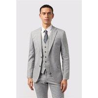 Antique Rogue Slim Fit Montrose Pale Grey Men's Suit Jacket