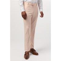 Antique Rogue Slim Fit Blake Peach Men's Trousers, Pink