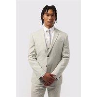 Antique Rogue Slim Fit Blake Pale Grey Men's Suit Jacket