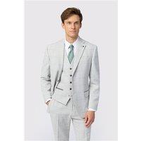 Antique Rogue Tailored Fit Alva Taupe Check Tweed Men's Suit Jacket