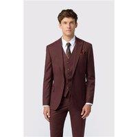 Antique Rogue Slim Fit Harley Mulberry Flannel Men's Suit Jacket