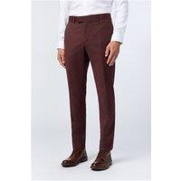 Antique Rogue Slim Fit Harley Mulberry Flannel Men's Trousers, Purple