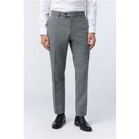Antique Rogue Slim Fit Grey Herringbone Tweed Men's Trousers