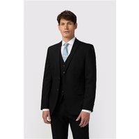 Antique Rogue Slim Fit Curtis Black Twill Men's Suit Jacket