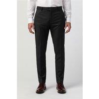 Antique Rogue Slim Fit Curtis Charcoal Grey Twill Men's Trousers