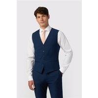 Antique Rogue Slim Fit Curtis Sapphire Waistcoat
