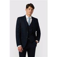 Antique Rogue Slim Fit Navy Blue Twill Men's Suit Jacket