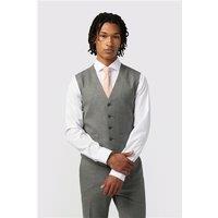 Antique Rogue Grey Texture Stretch Waistcoat