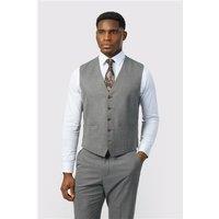 Antique Rogue Grey Texture Stretch Waistcoat