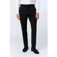 Antique Rogue Slim Fit Huxley Tuxedo Dinner Men's Trousers, Black