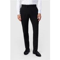 Antique Rogue Slim Fit Huxley Tuxedo Dinner Men's Trousers, Black
