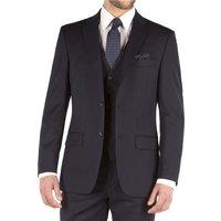 Pierre Cardin Regular Fit Navy Blue Twill Men's Suit Jacket