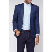Scott by The Label Ink Blue Men's Regular Fit Suit Jacket