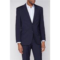 Scott by The Label Navy Blue Men's Regular Fit Suit Jacket