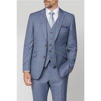 Scott by The Label Light Blue Sharkskin Jacket