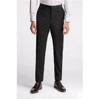 Ted Baker Slim Fit Black Panama Men's Suit Trousers