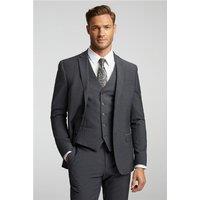 Ted Baker Slim Fit Charcoal Grey Panama Men's Suit Jacket
