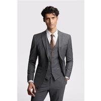 Ted Baker Slim Fit Charcoal Grey Panama Men's Suit Jacket