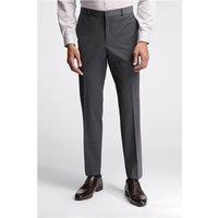 Ted Baker Slim Fit Charcoal Grey Panama Men's Suit Trousers