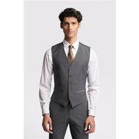 Ted Baker Slim Fit Charcoal Grey Panama Waistcoat