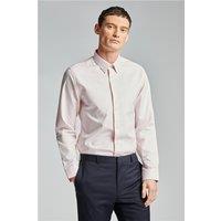 Pink Ted Baker Mens Slim Fit Shirt, Long Sleeve by Suit Direct