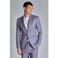 Ted Baker Slim Fit Tucana Mauve Sharkskin Pink Men's Suit Jacket by Suit Direct