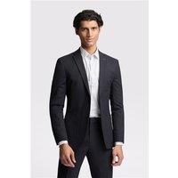 Ted Baker Slim Fit Navy Blue Basketweave Men's Suit Jacket