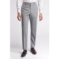Ted Baker Slim Fit Bredon Grey Blue Check Men's Trousers
